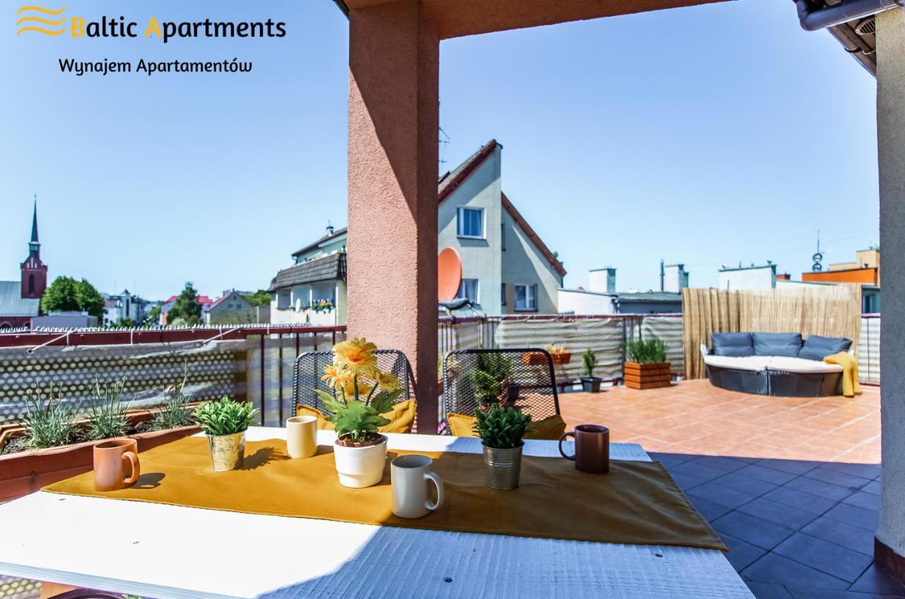 Baltic Apartments - Apartament Sloneczny Taras Świnoujście Exteriör bild